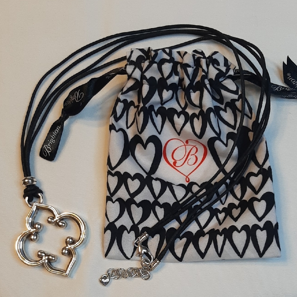 Brighton Toledo Necklace With Clover Shaped Pendant